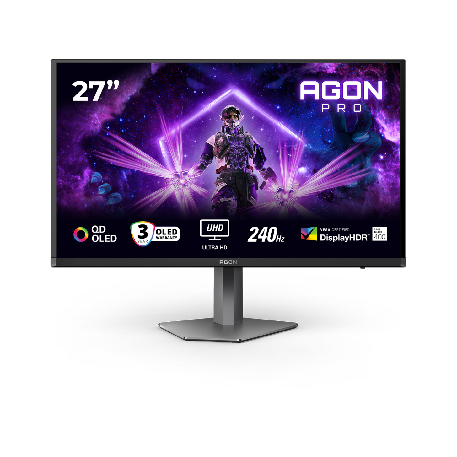 مانیتور AOC AGON PRO AG276UZD با رزولوشن 4K و نرخ تازهسازی 240 هرتز معرفی شد