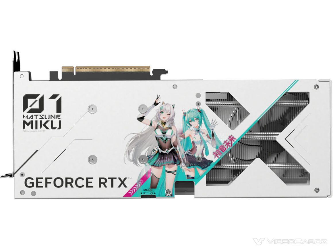 کارت گرافیک ایسوس RTX 5060 Ti TX Hatsune Miku OC