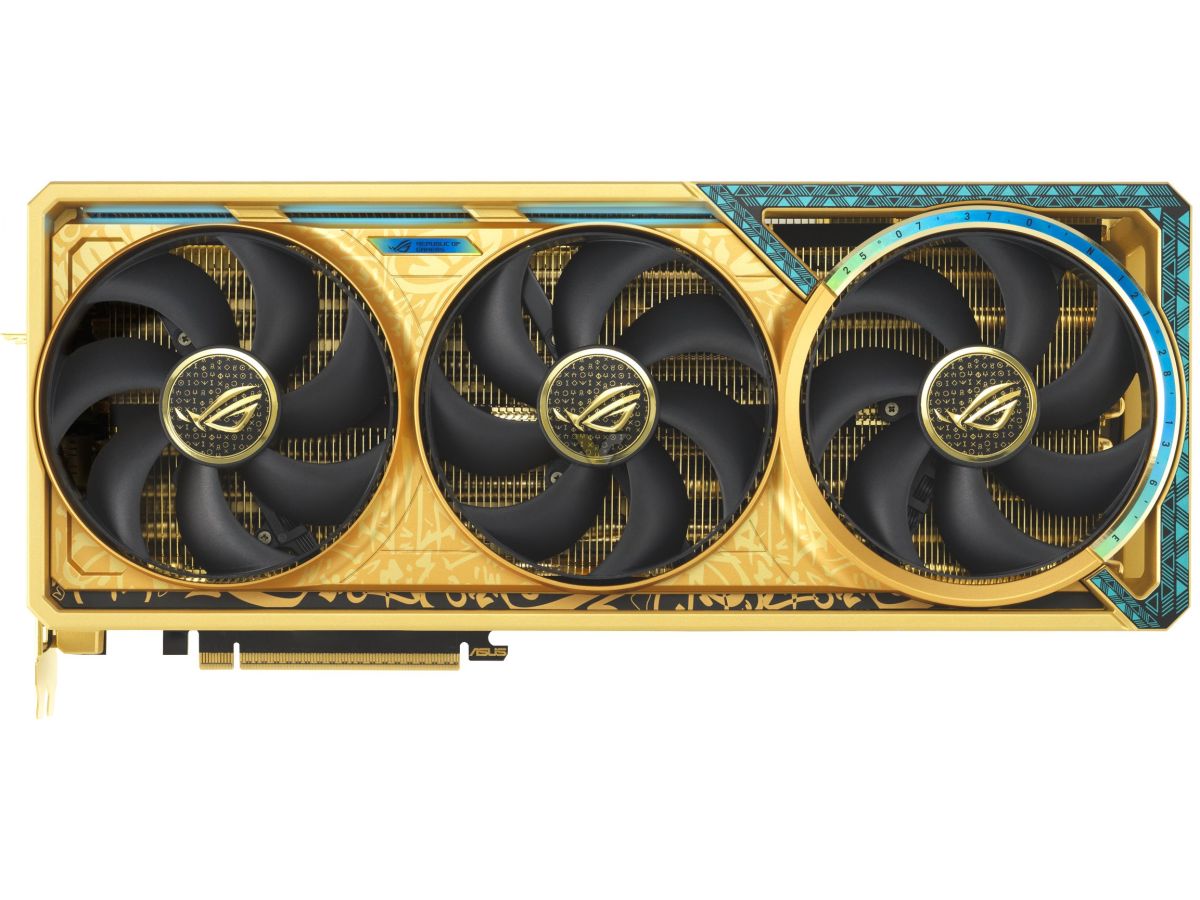 کارت گرافیک RTX 5080 ROG Astral DHAHAB ایسوس در راه است