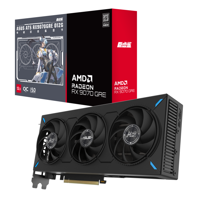 رونمایی از ATS RX 9070 GRE O12G در وبسایت رسمی ایسوس