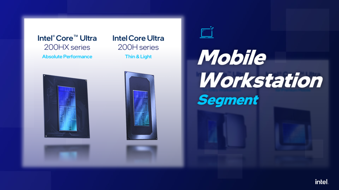 پردازندههای جدید اینتل Core Ultra 200 برای لپتاپ با عملکرد بالا