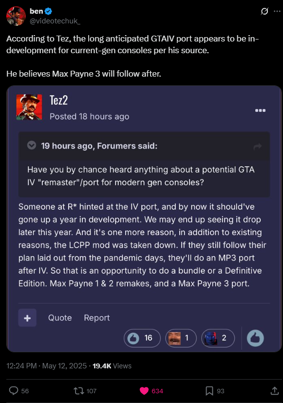 بازی GTA 4 روی کنسولهای مدرن