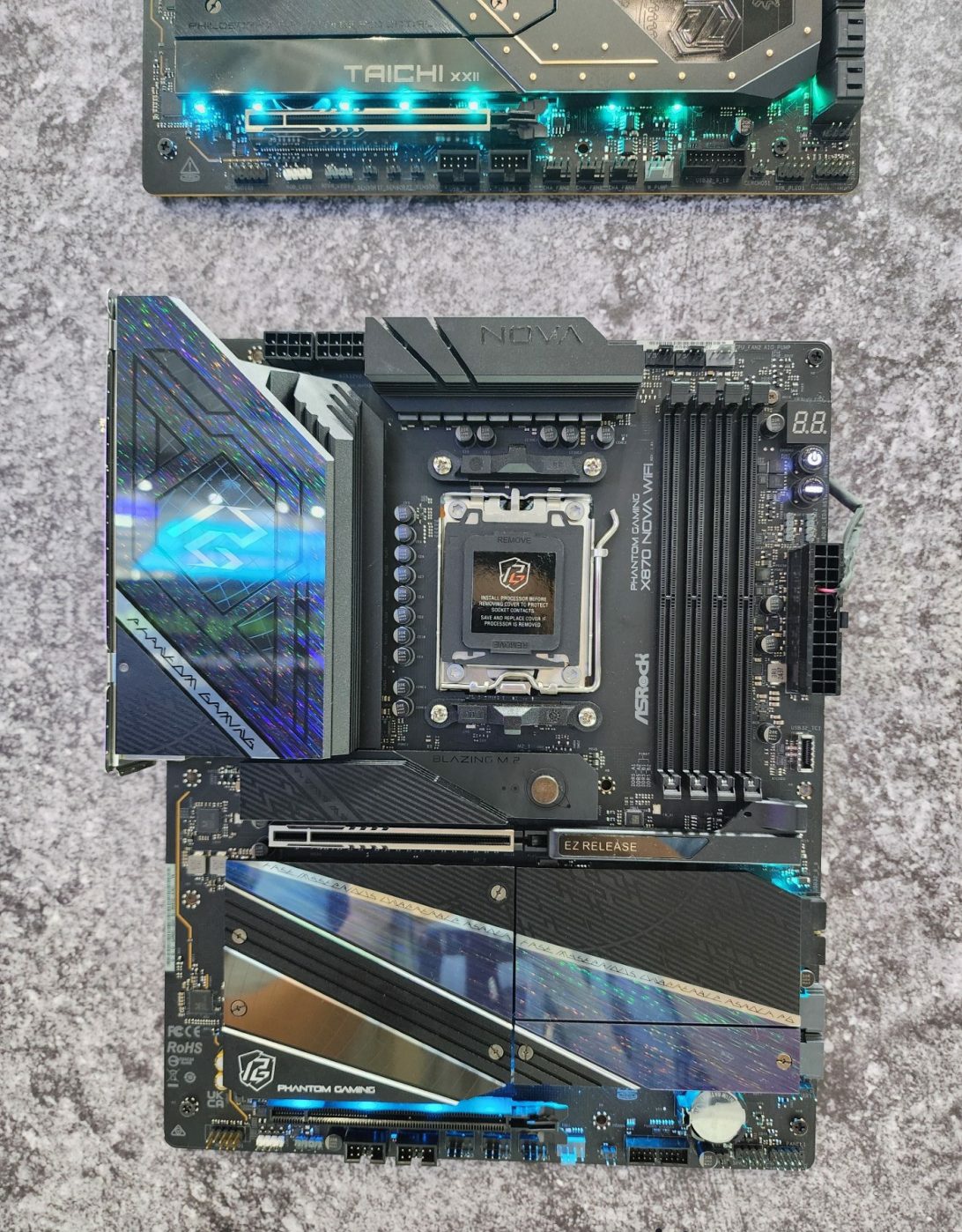 ازراک مادربردهای جدید خود را معرفی کرد: X870E Taichi OCF؛ X870 Taichi Creator و Nova