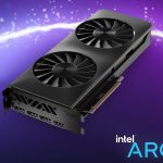 کارت گرافیک Battlemage Arc B750 در وبسایت اینتل