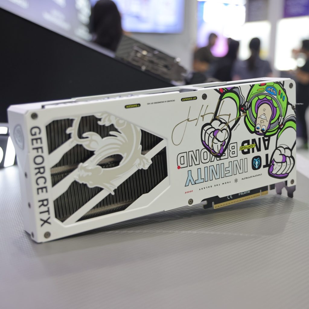 MSI GeForce RTX 5070 GAMING Toy Story Edition؛ طراحی الهامگرفته از باز لایتیر