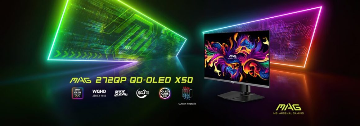 MAG 272QP QD-OLED X50؛ مانیتور گیمینگ 27 اینچی 2K QD-OLED