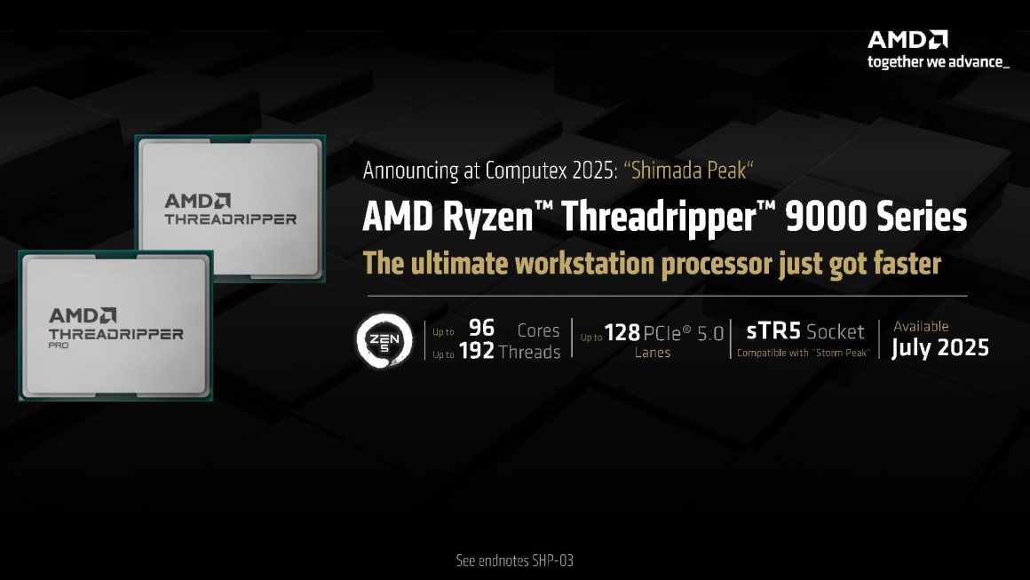 پردازندههای دسکتاپ قدرتمندتر با سری 9000 شرکت AMD
