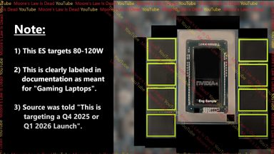 پردازنده 120 واتی انویدیا برای لپ‌تاپ‌های گیمینگ عرضه خواهد شد