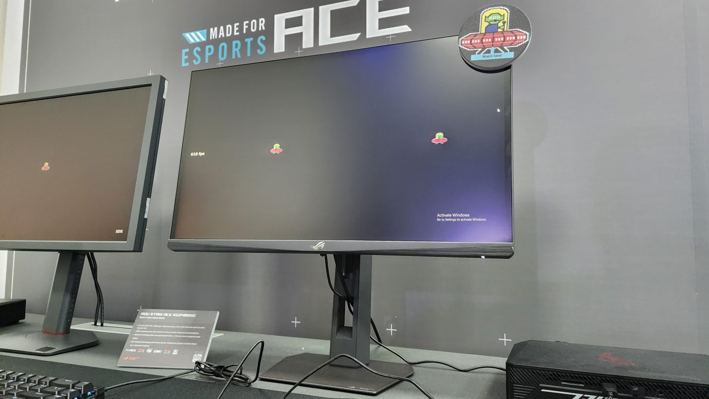 ایسوس اولین مانیتور گیمینگ 610 هرتزی جهان را معرفی کرد: ROG STRIX ACE XG248Q5G