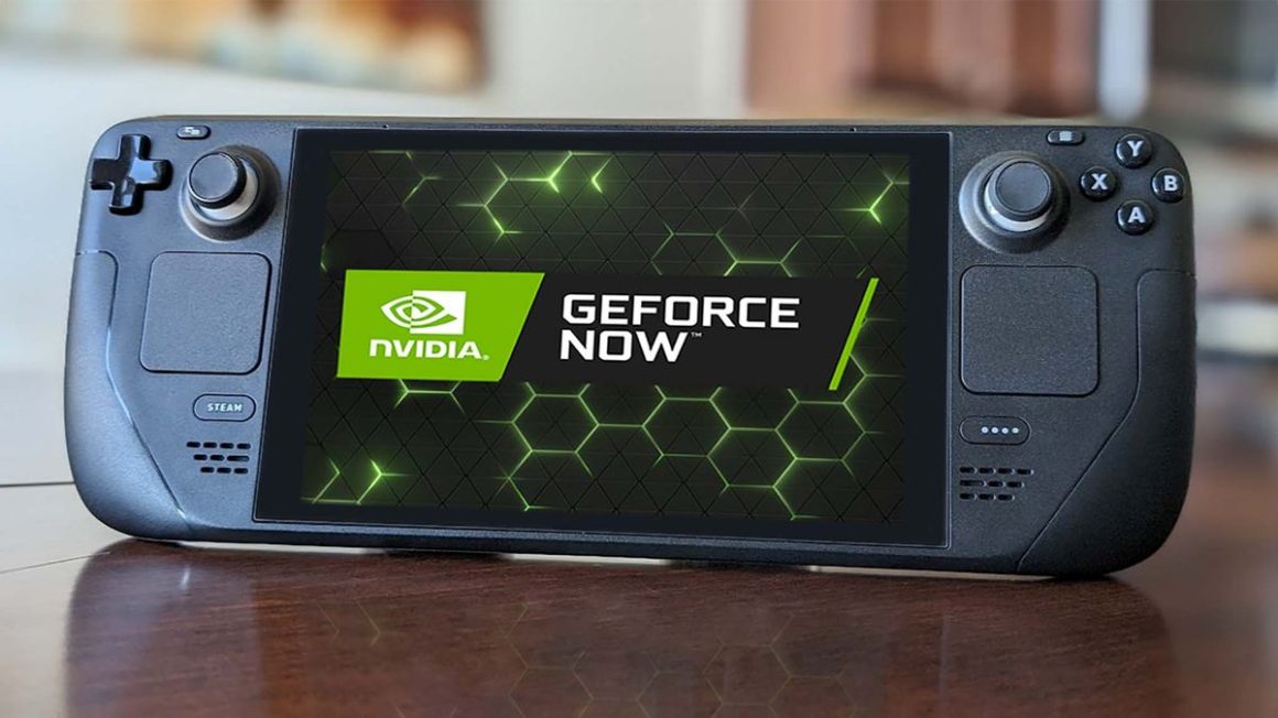 اپلیکیشن GeForce Now روی استیم دک