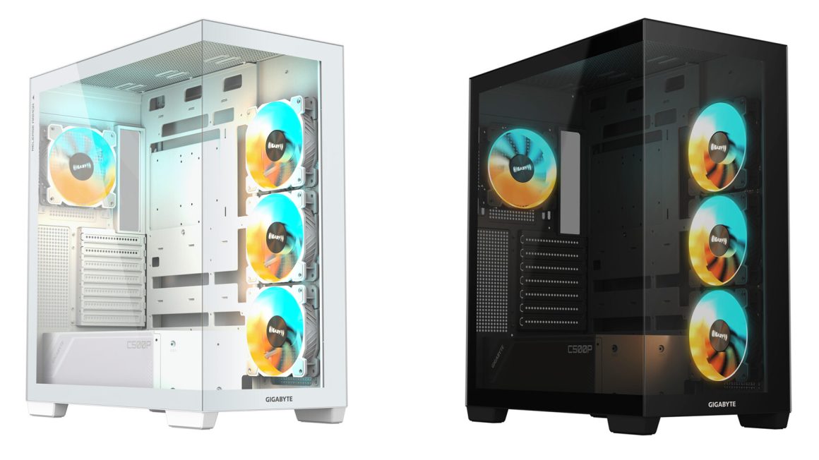 کیس گیگابایت C500 Panoramic Stealth