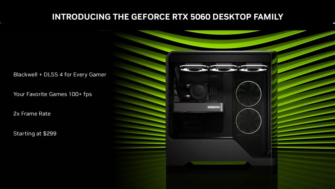 مشخصات فنی گرافیک RTX 5060