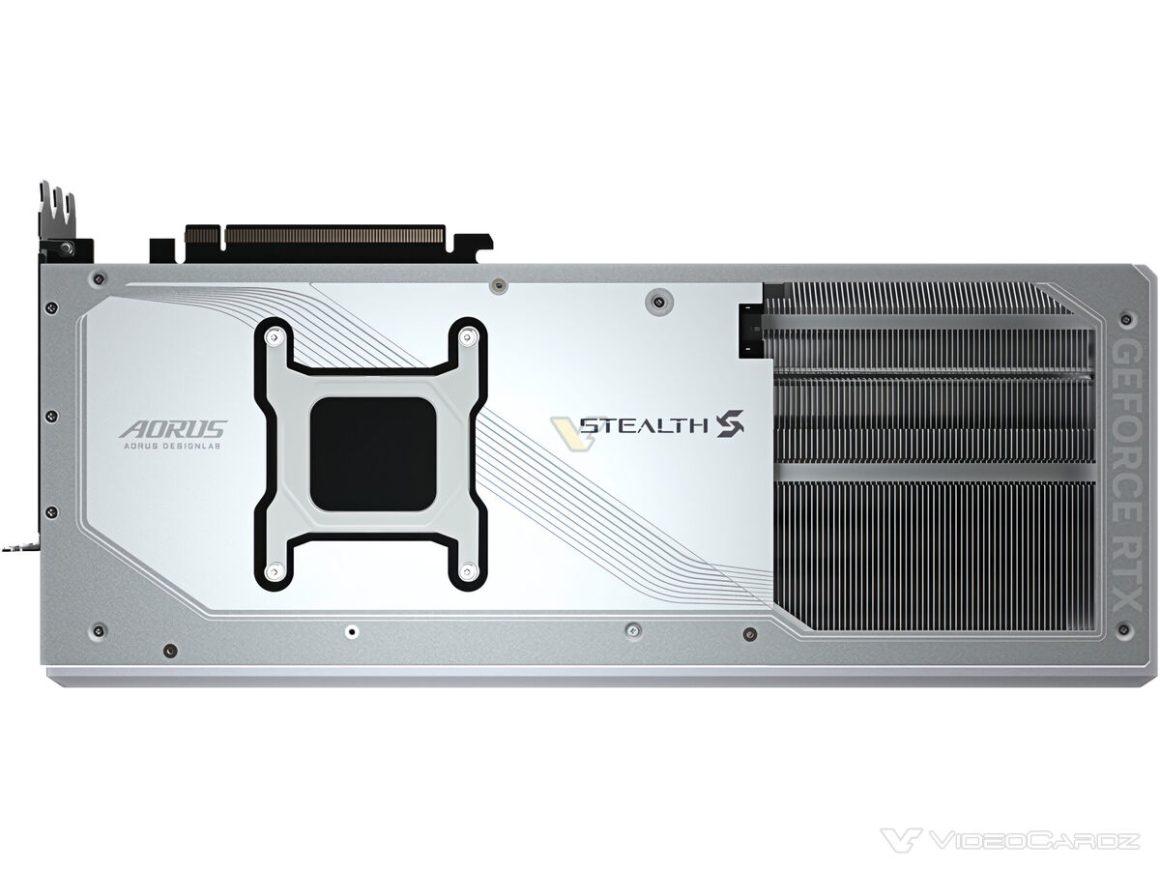 RTX 5090 Aorus Master Ice STEALTH اولین کارت گرافیک از سری RTX 50 با کانکتور برق مخفی
