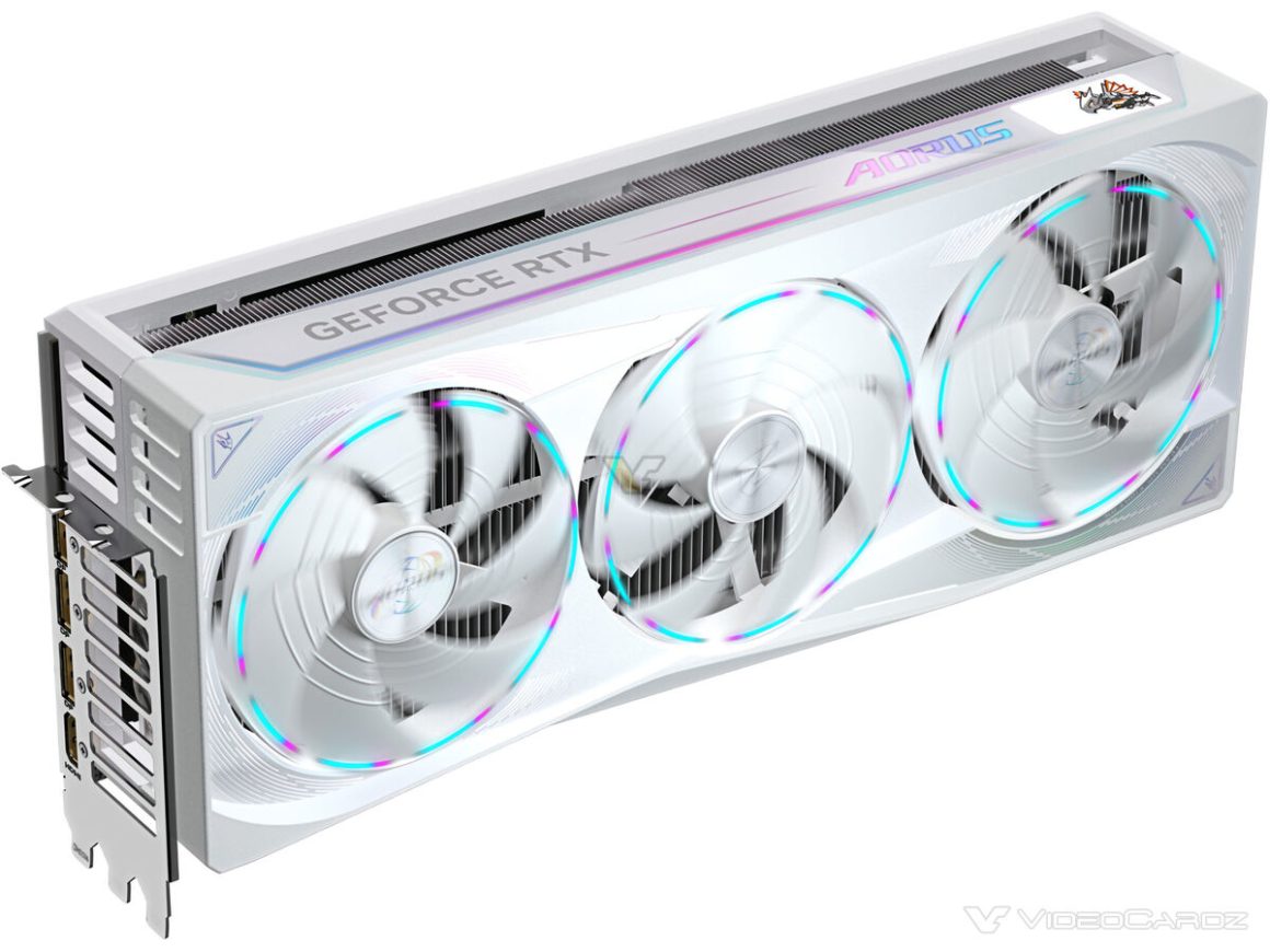 RTX 5090 Aorus Master Ice STEALTH اولین کارت گرافیک از سری RTX 50 با کانکتور برق مخفی