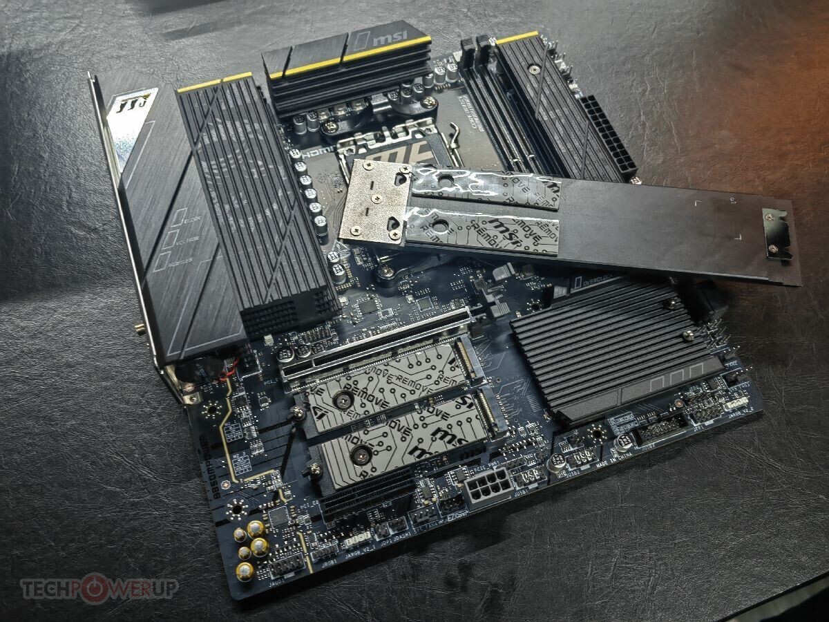مادربردهای MSI OC Focused B850E MPOWER و X870 ITX معرفی شدند