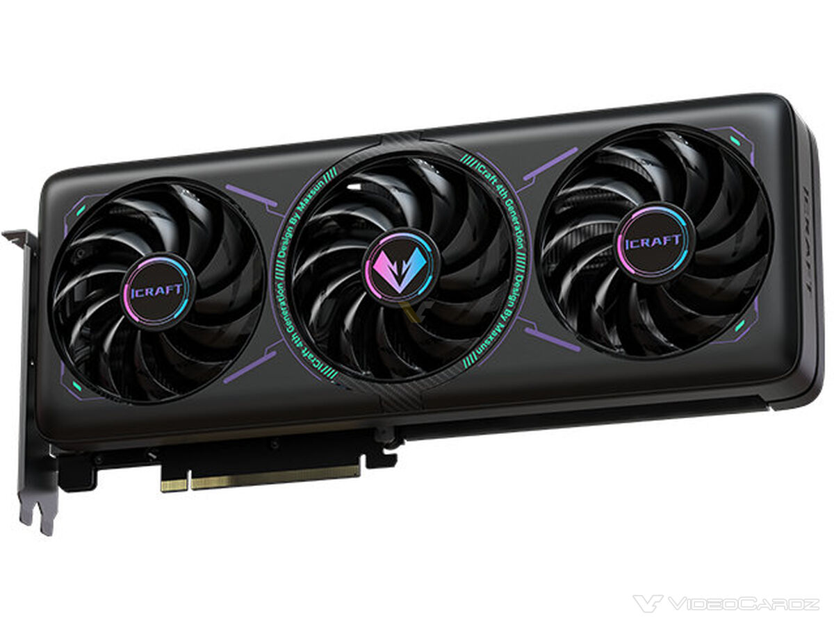 مکسسان کارت گرافیکهای iCraft GeForce RTX 5060 (Ti) را عرضه کرد