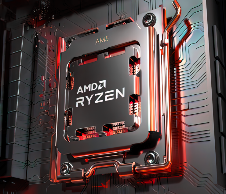 یک پردازنده 8 هستهای AMD Ryzen 7 9700F با معماری Zen 5 در راه است