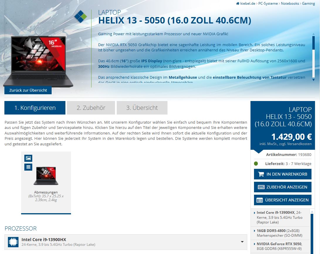 لپتاپ های جدید مجهز به گرافیکهای RTX 5050 انویدیا لیست شدند