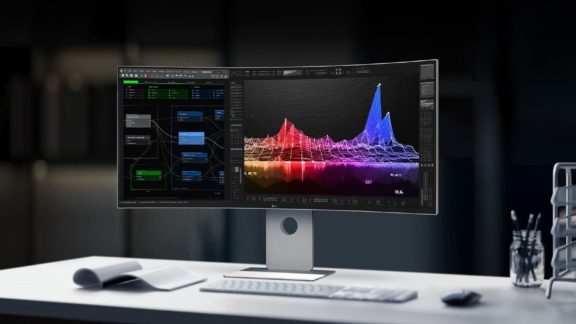 الجی UltraFine 40WT95UF؛ نخستین نمایشگر 5K2K با پشتیبانی از Thunderbolt 5