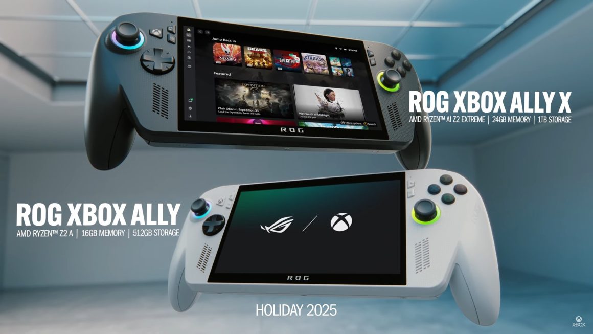 کنسول دستی ROG Xbox Ally بصورت رسمی معرفی شد