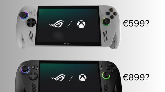 قیمت احتمالی کنسول دستی ایسوس ROG Xbox Ally بین 599 تا 899 یورو خواهد بود