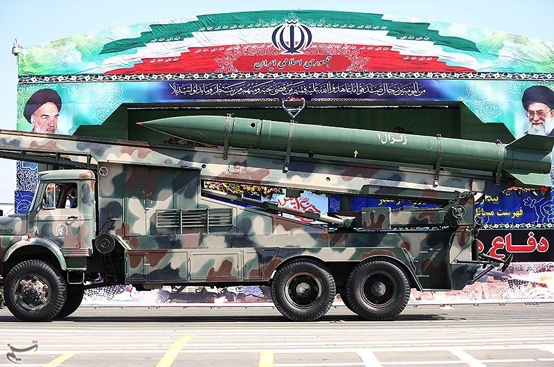 توپها و راکتهای توپخانهای ایران
