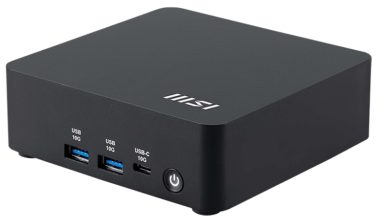 مینی کامپیوتر جدید MSI با پردازنده Core Ultra 7 و حافظه 64 گیگابایتی معرفی شد