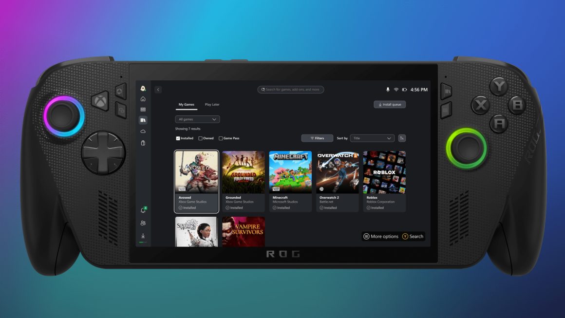 کتابخانه یکپارچه در اپلیکیشن Xbox