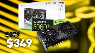 نسخه 8 گیگابایت گرافیک RTX 5060 Ti با قیمتی پایینتر از MSRP در دسترس است