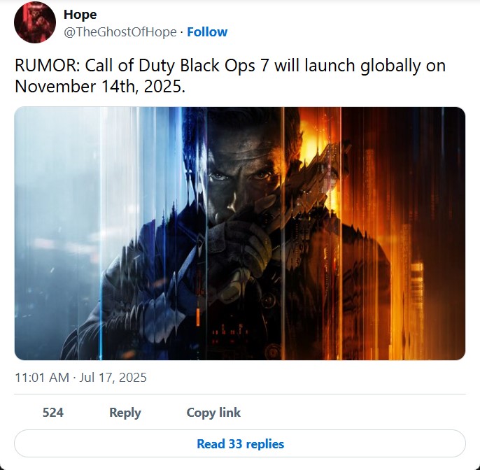 تاریخ انتشار بازی Black Ops 7