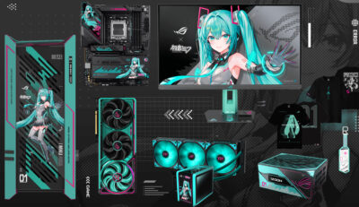 ایسوس از کارت گرافیک RTX 5080 ROG Astral Hatsune Miku رونمایی کرد