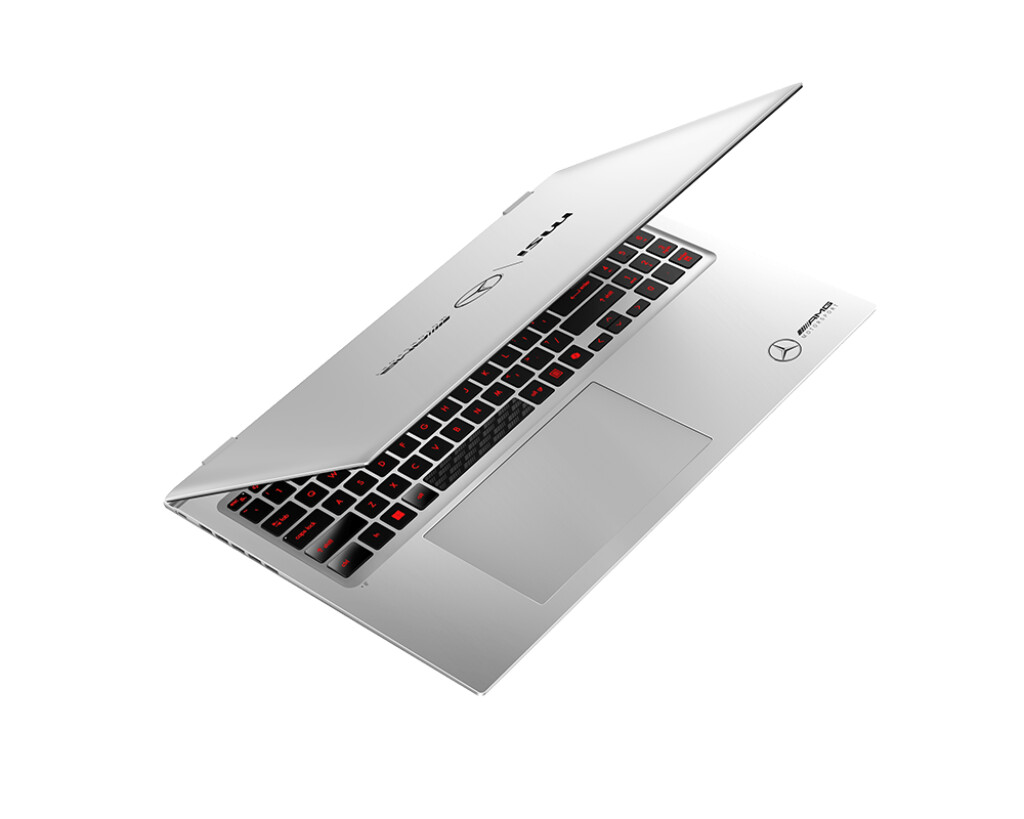 طراحی انحصاری لپتاپ MSI Prestige 16 AI+ با الهام از خودروهای AMG مرسدس بنز