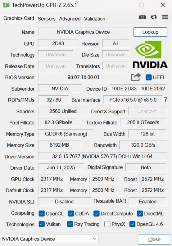 کارت گرافیک 8 گیگابایتی RTX 5050 انویدیا تست شد: کمی کندتر از RTX 4060!