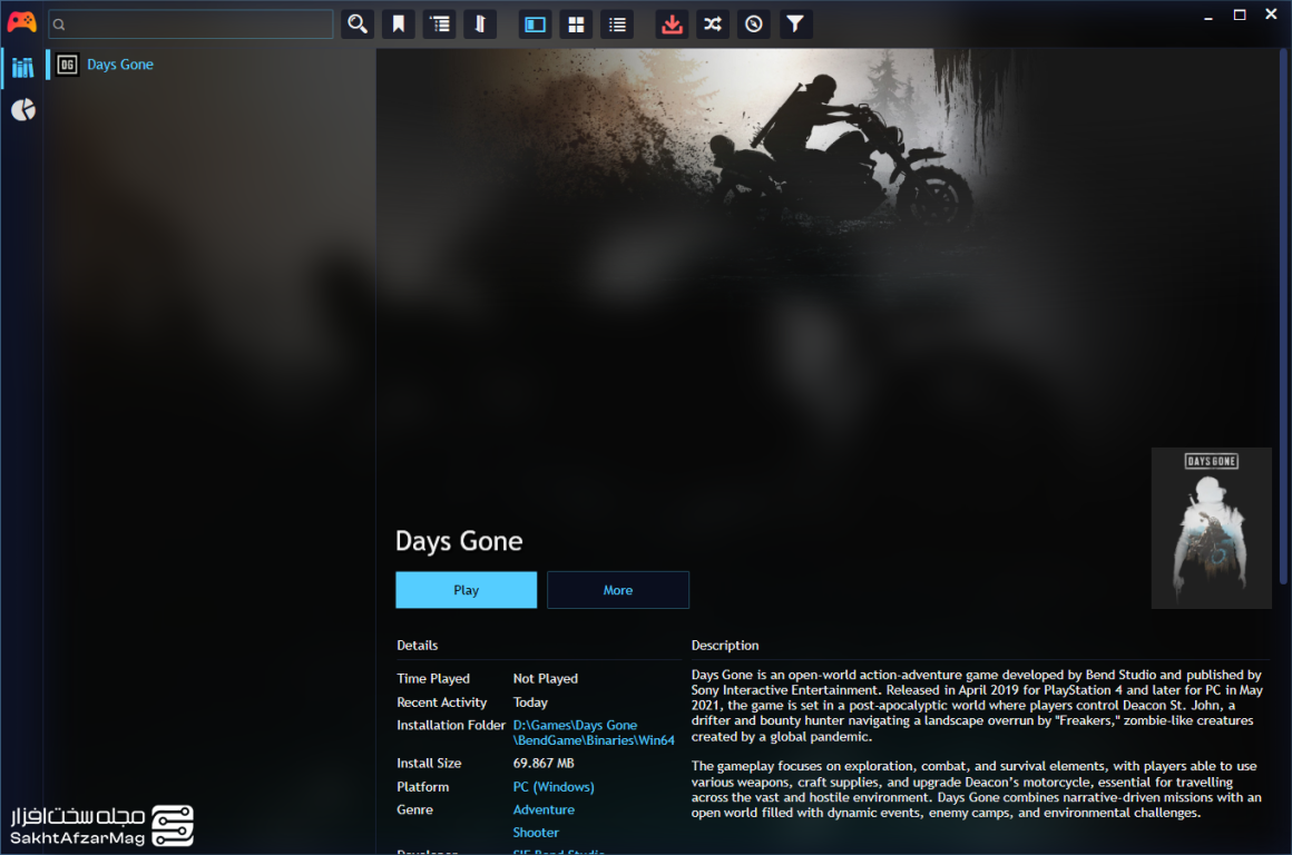 لانچر Playnite؛ مدیریت بازی های کامپیوتر با قابلیت تمام صفحه و پشتیبانی از فروشگاههای دیگر