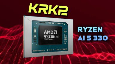 عرضه سری پردازنده Ryzen AI 5 330 از AMD با معماری Zen 5 و مصرف پایین