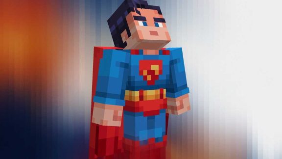 پکیج سوپرمن برای بازی Minecraft