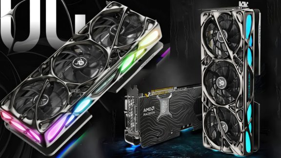 کارت گرافیک زیبای Yeston Radeon RX 9070 XT Mercury Nova معرفی شد