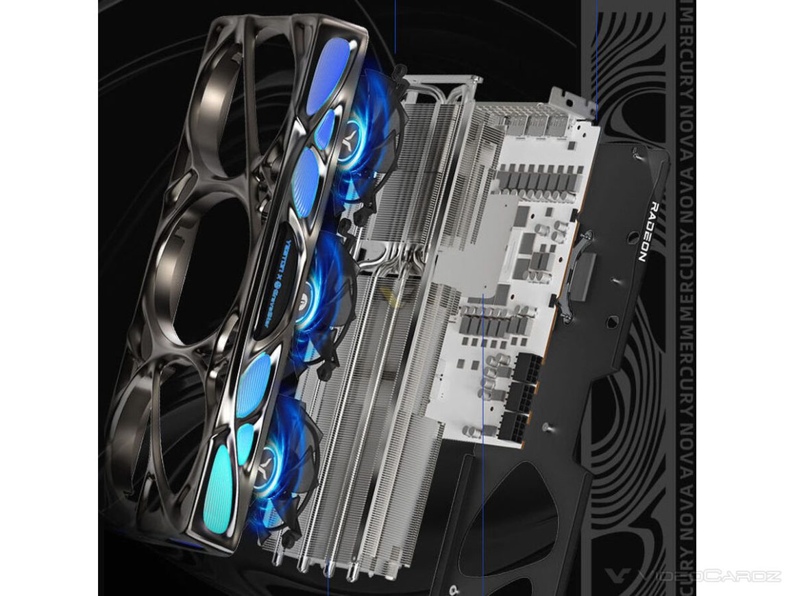 مشخصات فنی و عملکرد YESTON Radeon RX 9070 XT Mercury Nova