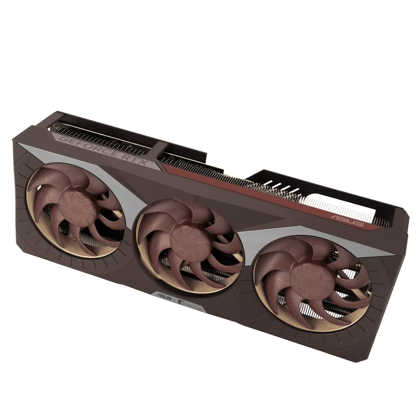 ایسوس کارت گرافیک چهار اسلاته RTX 5080 Noctua OC Edition را رونمایی کرد