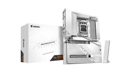 مادربرد گیگابایت B850 AORUS STEALTH ICE