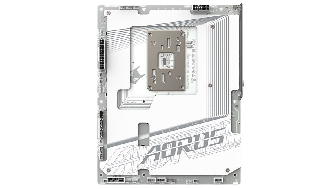 مادربرد گیگابایت B850 AORUS STEALTH ICE