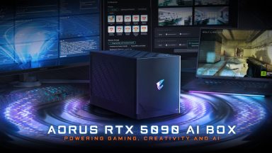 گیگابایت AORUS RTX 5090 AI BOX با رابط Thunderbolt 5 و گرافیک RTX 5090 عرضه شد