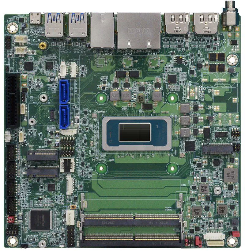 طراحی مادربرد و معماری سیلیکون Mini-ITX برپایه اینتل Panther Lake-H