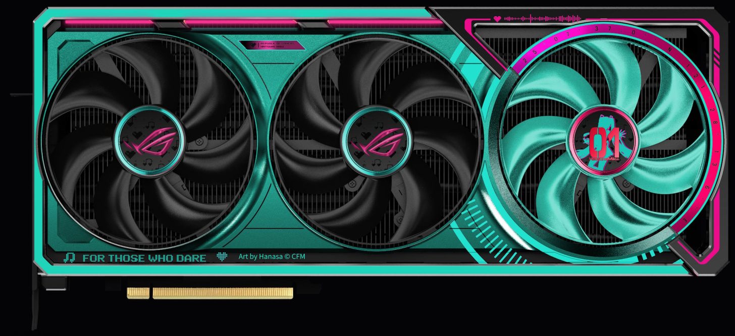 ایسوس مجموعه سختافزارهای ROG با طرح Hatsune Miku را عرضه کرد