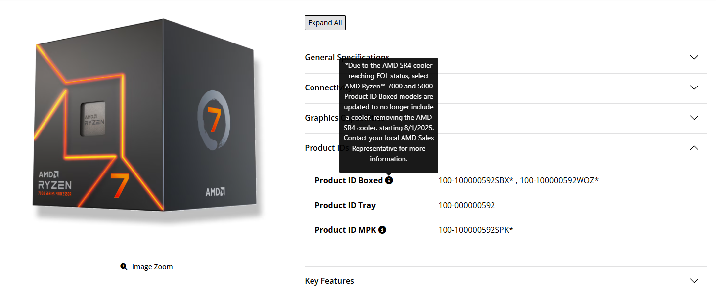 AMD تولید خنککنندههای Wraith Prism و Wraith Spire را متوقف کرد