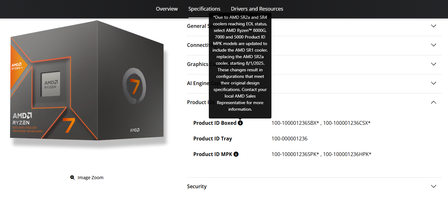 AMD تولید خنککنندههای Wraith Prism و Wraith Spire را متوقف کرد