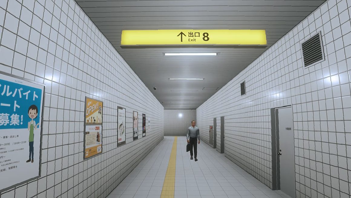 بازی The Exit 8 برای سوییچ 2