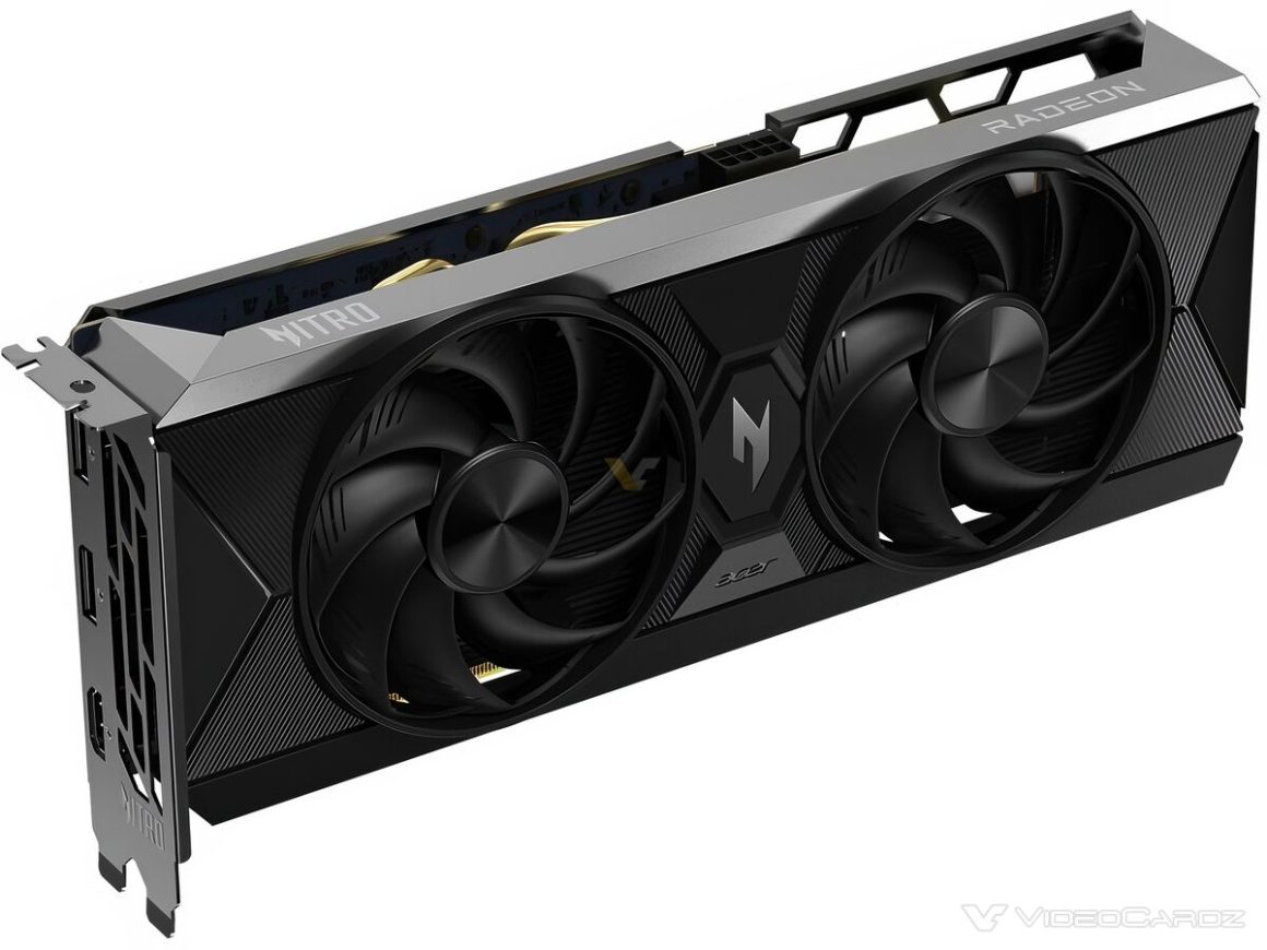 کارت گرافیک ایسر Nitro Radeon RX 9060 XT