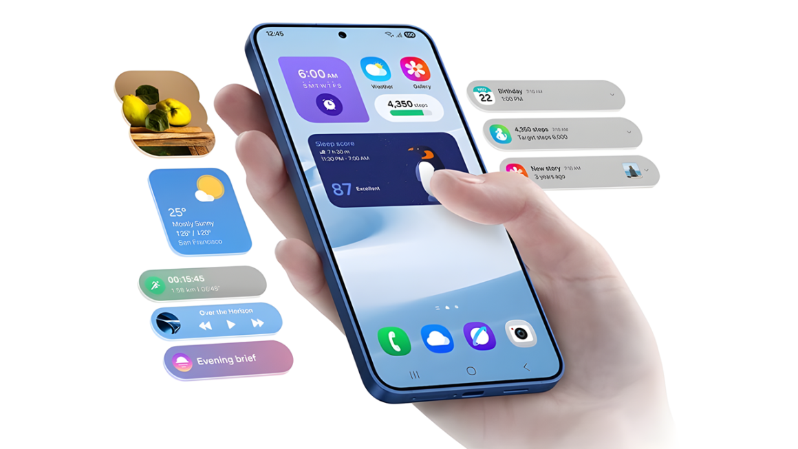 آپدیت سامسونگ One UI 8
