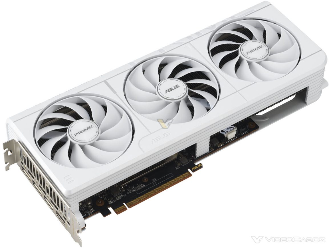 کارت گرافیک ایسوس Radeon RX 9070 XT PRIME White